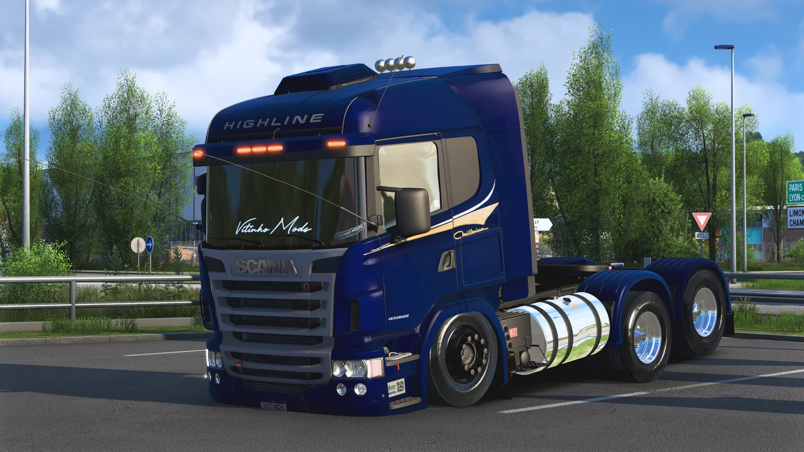 Before the impact — official VM Collision Highline screenshot